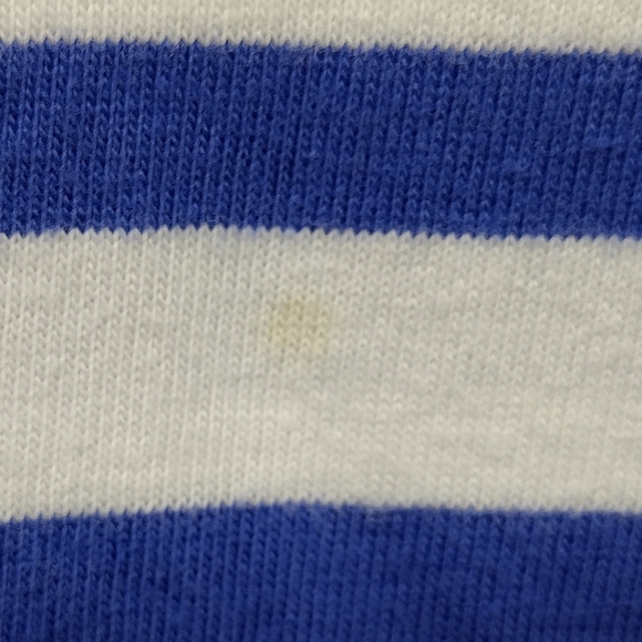 Authentic Talbots Tee - Gradient Stripe Women's M Multicolor Artsy Retro 90s Y2K - Picture 10 of 10